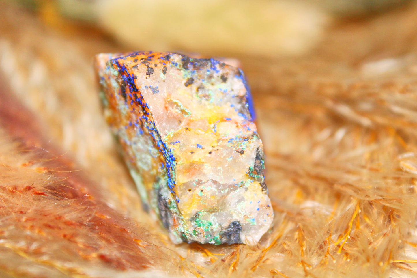 Azurite & Malachite Rough Crystal