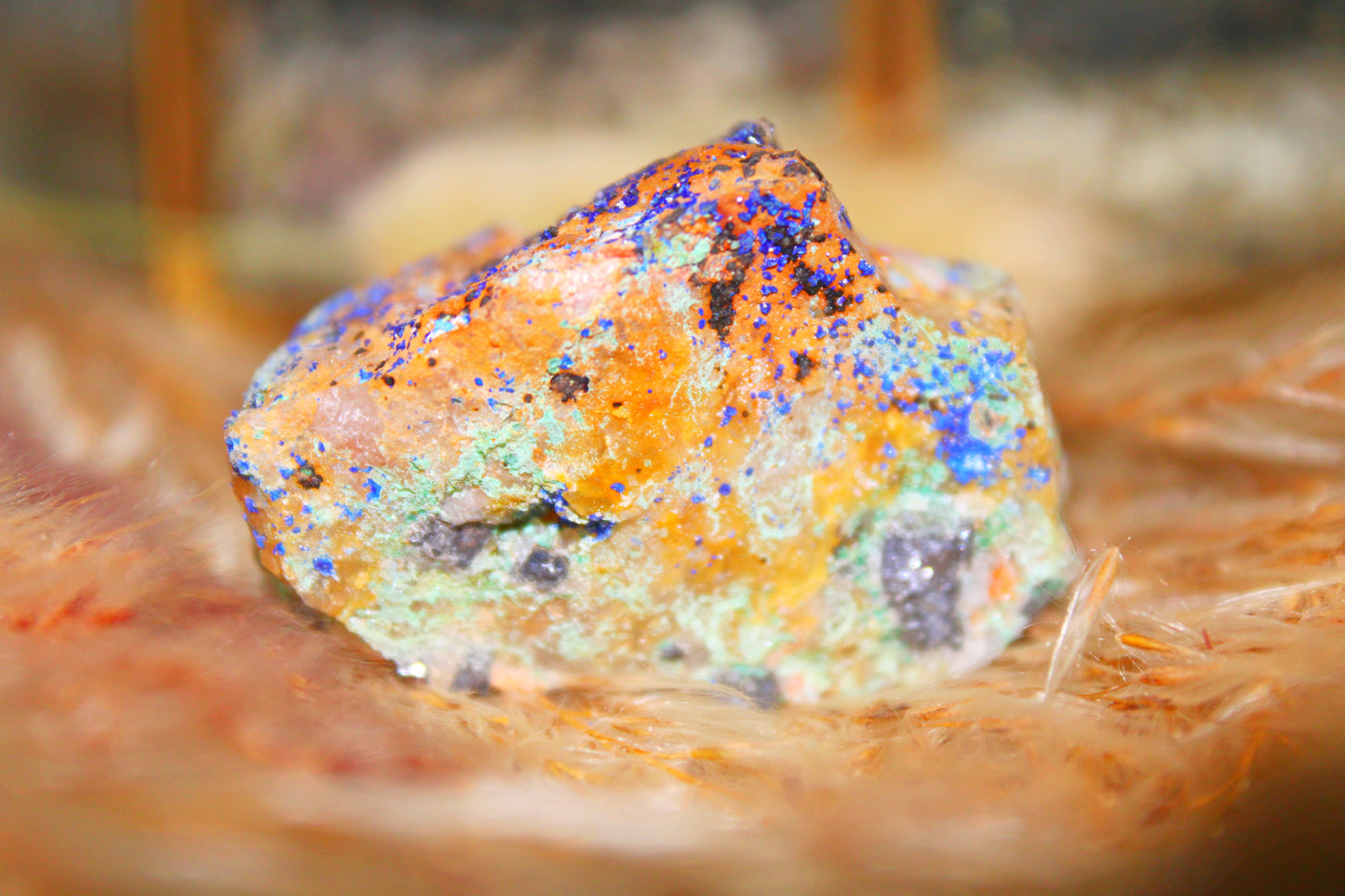 Azurite & Malachite Rough Crystal