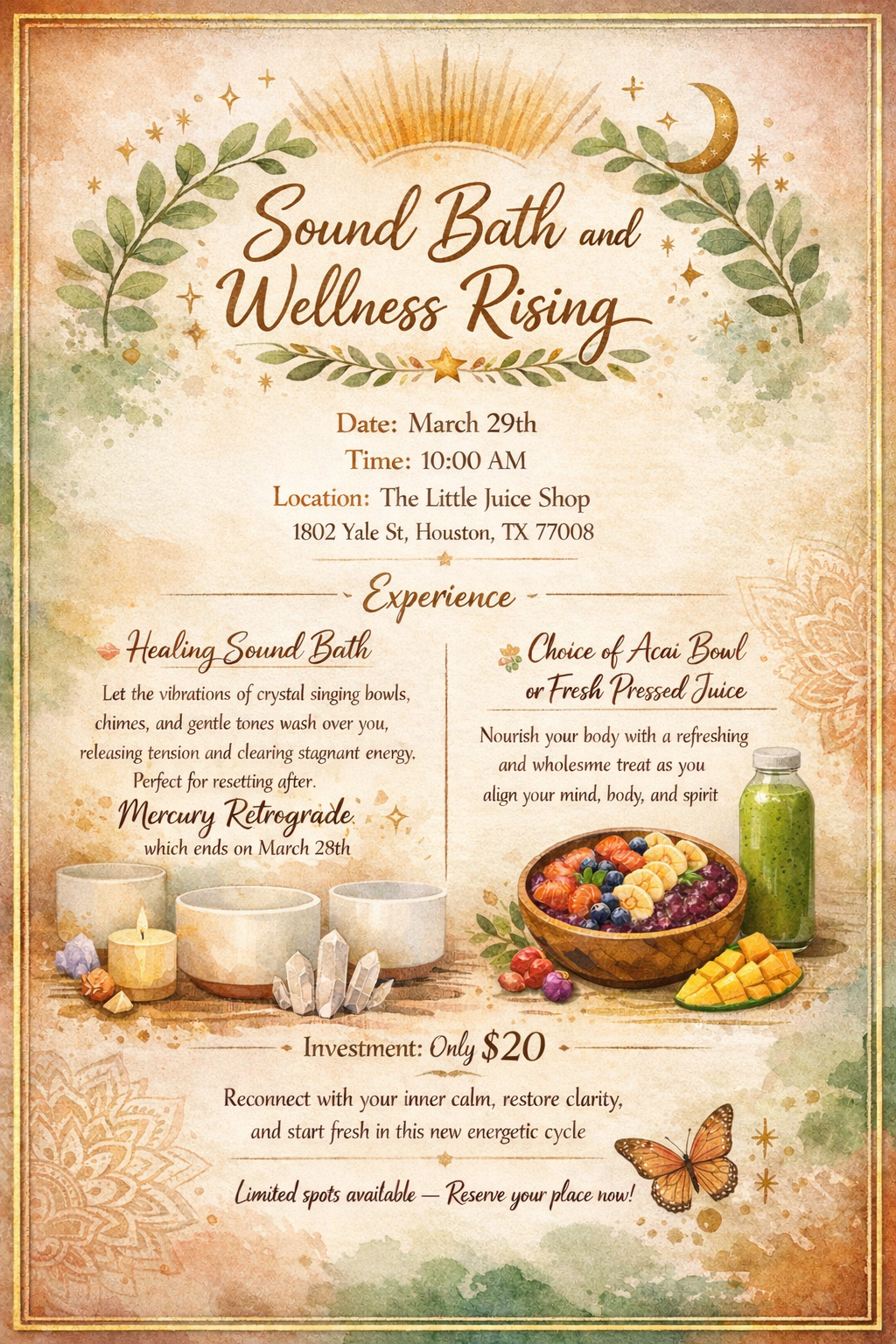 3/29/26 Sound Bath & Wellness Rising