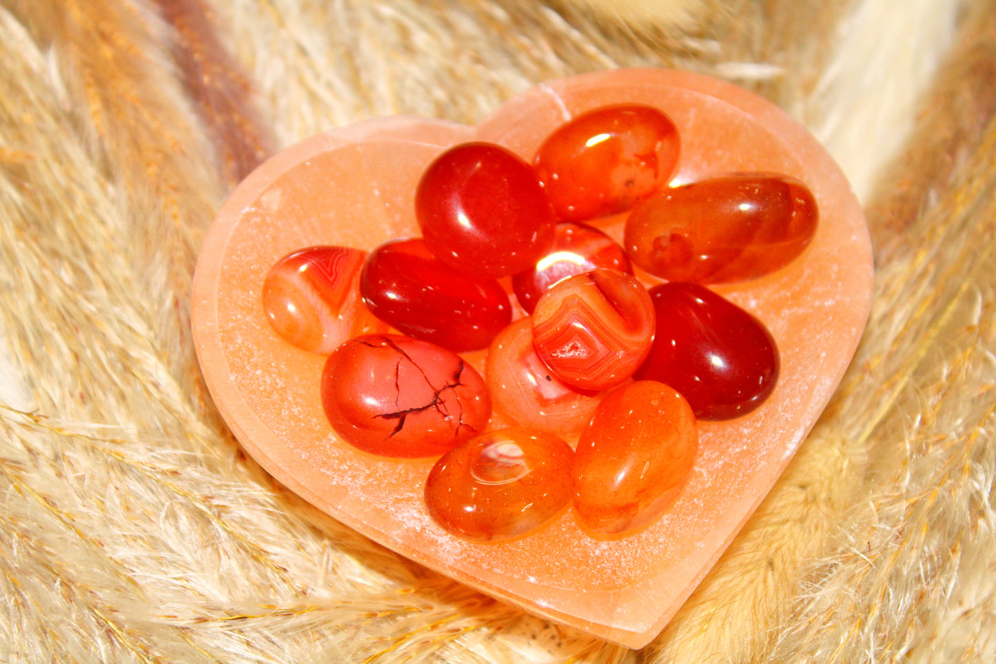 Carnelian Tumble Crystal (1 Crystal)