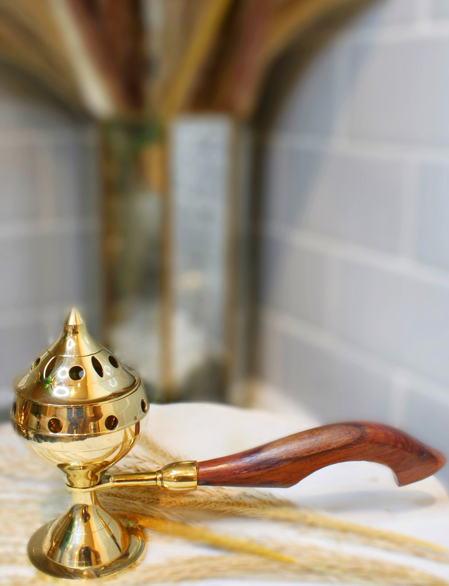 Brass Censer Burner (1 Burner Included)