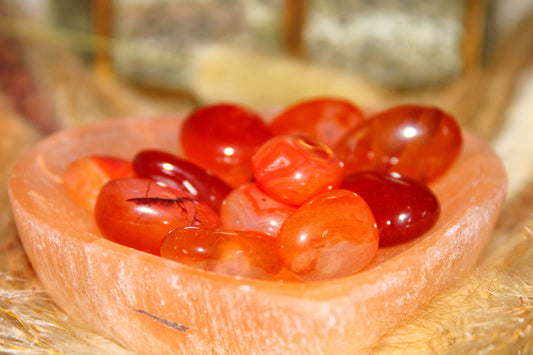 Carnelian Tumble Crystal (1 Crystal)