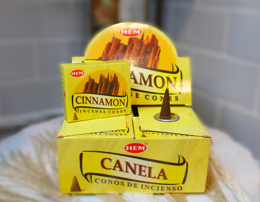 Cinnamon Incense Cones (1 Pack)