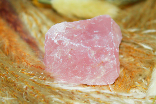 Raw Rose Quartz Chunk