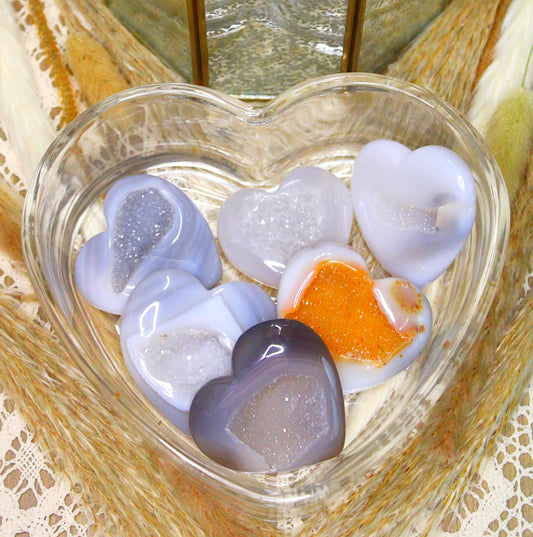 Agate Heart (1 Included)